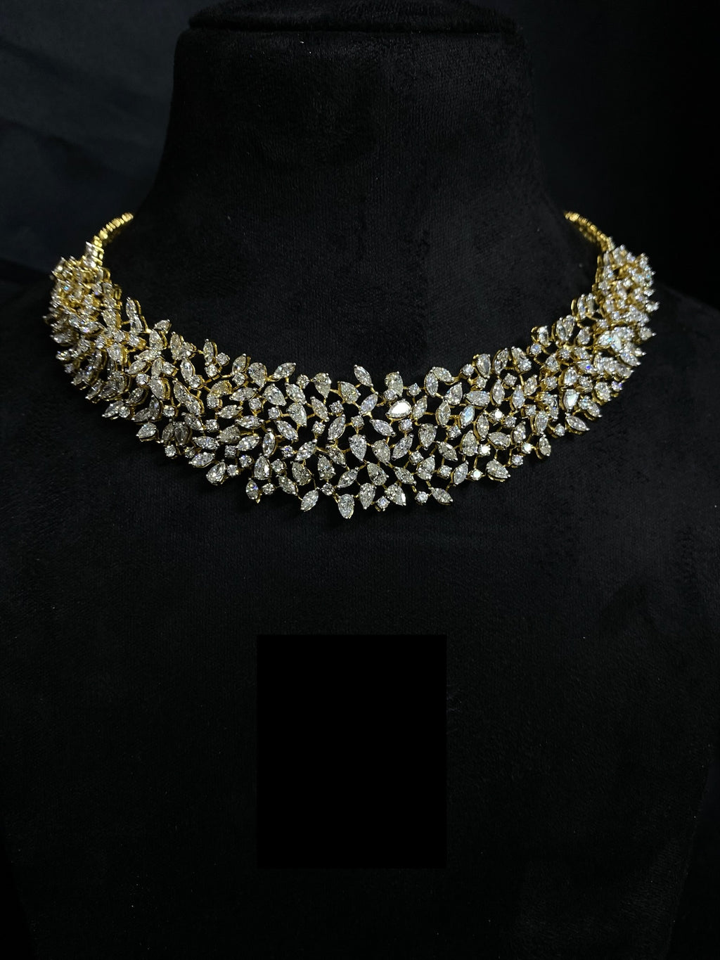 Aurora Diamond Collar Necklace