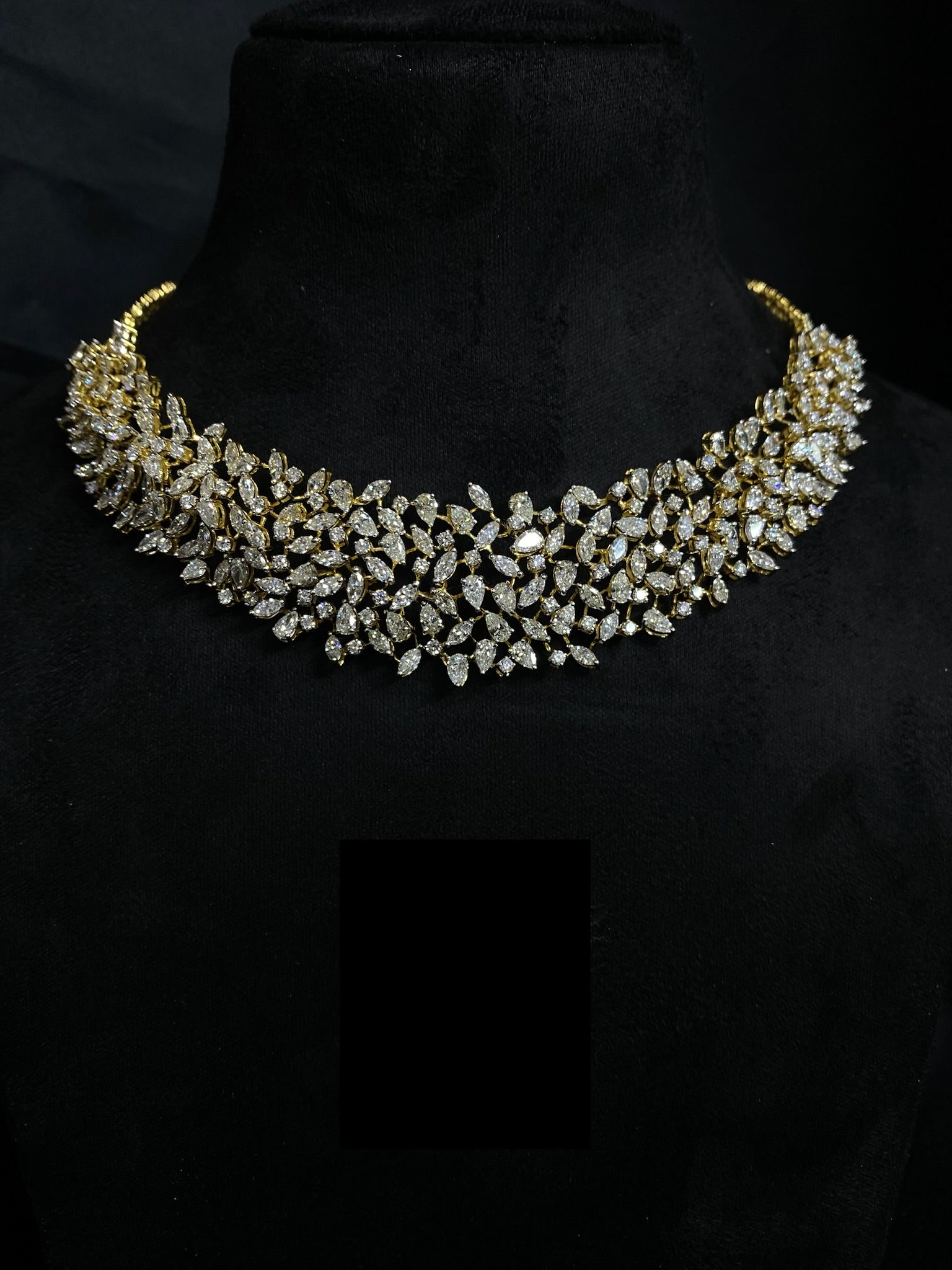 Aurora Diamond Collar Necklace